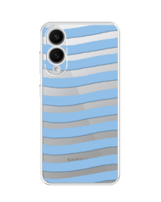 Etui do Samsung Galaxy S25 Edge przeźroczyste, silikonowe Flexi, fale morskie