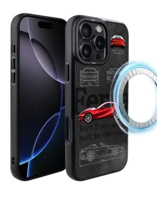 Etui do iPhone 16 Pro Max IBIZU DropGuard Matt z MagSafe, TechDrive, 812 Superfast