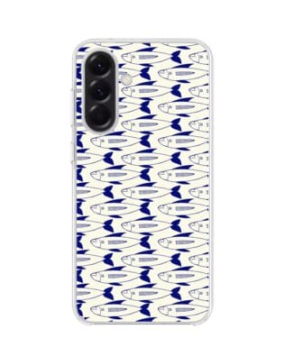 Etui do Samsung Galaxy A56 5G przeźroczyste, silikonowe Flexi, pływające rybki