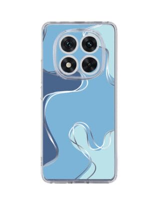 Etui do Xiaomi Redmi Note 14 Pro 5G przeźroczyste, silikonowe Flexi, spokój oceanu