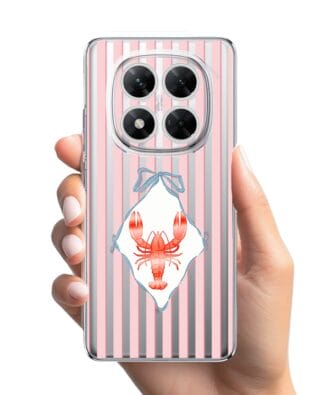 Etui do Xiaomi POCO X7 przeźroczyste, silikonowe Flexi, Homar