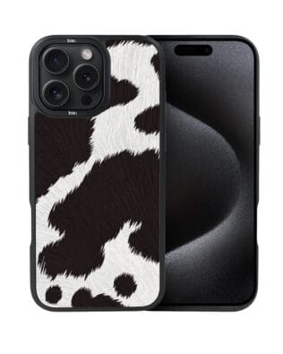 Etui do iPhone 15 Pro IBIZU DropGuard Matt z MagSafe, Zew Natury, Polska Krowa