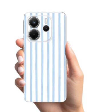 Etui do Xiaomi Redmi Note 14 5G przeźroczyste, silikonowe Flexi, wakacje w Grecji