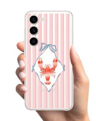 Etui do Samsung Galaxy S23 Plus przeźroczyste, silikonowe Flexi, Homar
