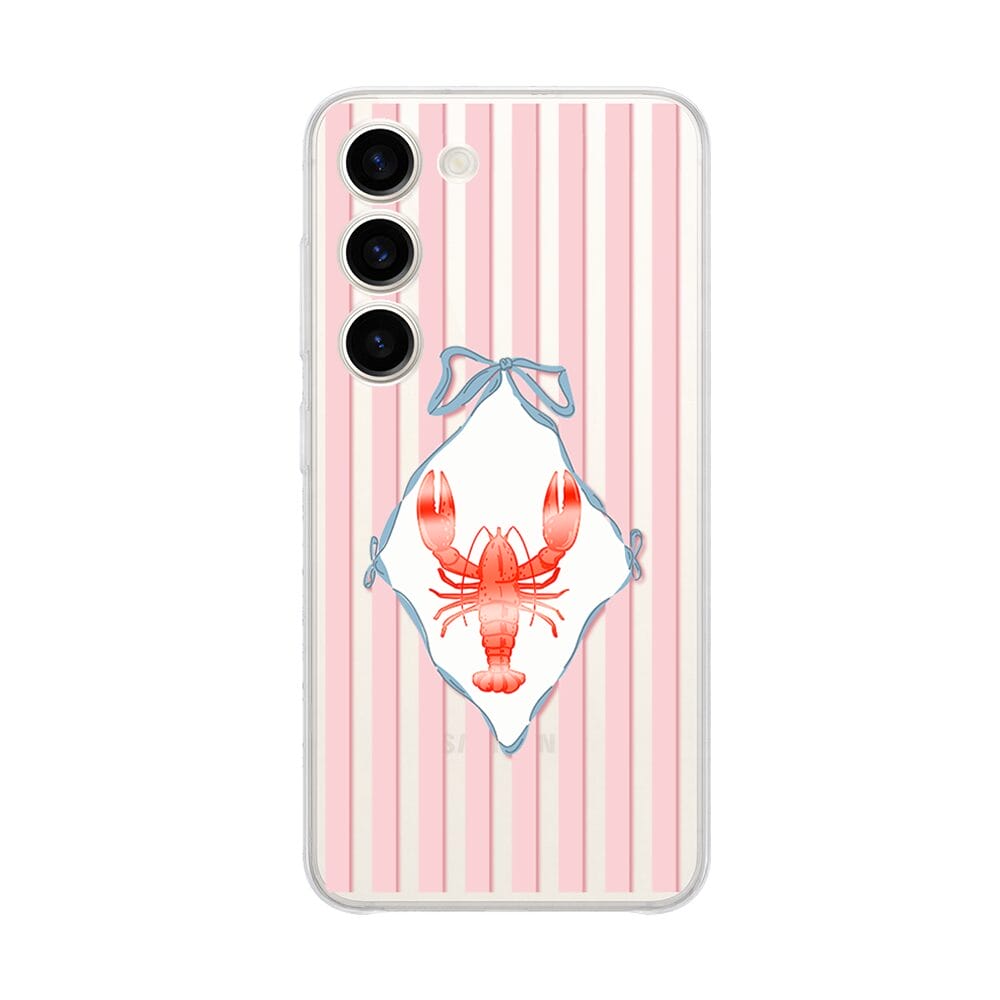Etui do Samsung Galaxy S23 przeźroczyste, silikonowe Flexi, Homar (3)