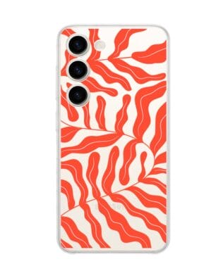 Etui do Samsung Galaxy S23 FE 5G przeźroczyste, silikonowe Flexi, rafa koralowa