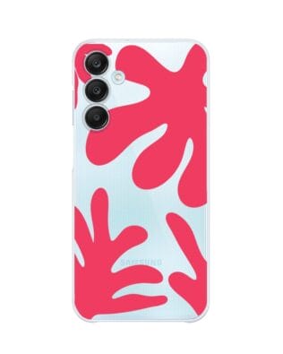 Etui do Samsung Galaxy M35 5G przeźroczyste, silikonowe Flexi, rafa
