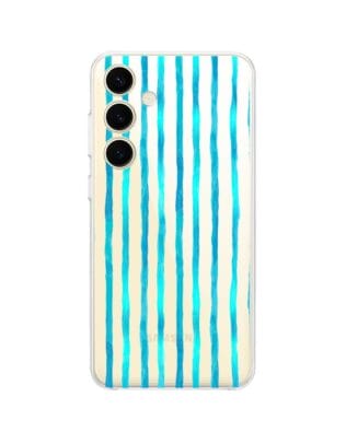 Etui do Samsung Galaxy S24 Plus przeźroczyste, silikonowe Flexi, szept fal