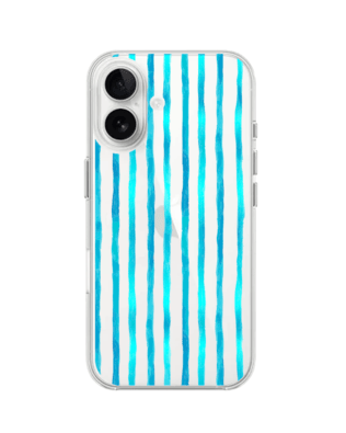 Etui do iPhone 16 przeźroczyste, silikonowe Flexi, szept fal