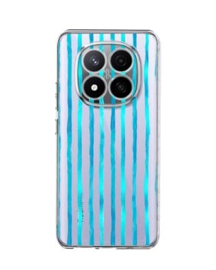 Etui do Xiaomi Redmi Note 14 Pro Plus 5G przeźroczyste, silikonowe Flexi, szept fal