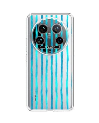 Etui do Xiaomi 14 Ultra przeźroczyste, silikonowe Flexi, szept fal