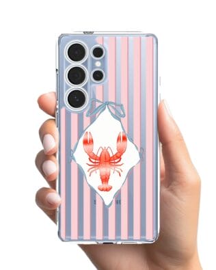 Etui do Samsung Galaxy S25 Ultra przeźroczyste, silikonowe Flexi, Homar