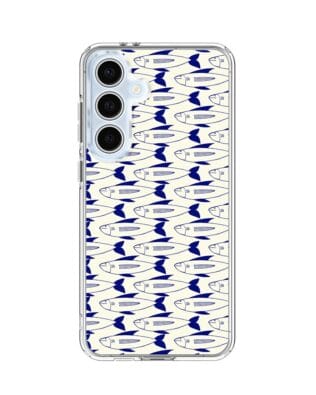 Etui do Samsung Galaxy S24 FE przeźroczyste, silikonowe Flexi, pływające rybki