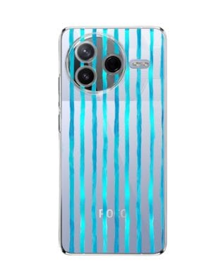 Etui do Xiaomi POCO F7 Pro przeźroczyste, silikonowe Flexi, szept fal
