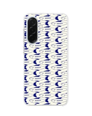 Etui do Samsung Galaxy A36 5G przeźroczyste, silikonowe Flexi, pływające rybki
