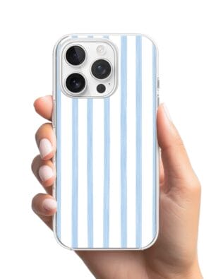 Etui do iPhone 16 Pro Max przeźroczyste, silikonowe Flexi, wakacje w Grecji