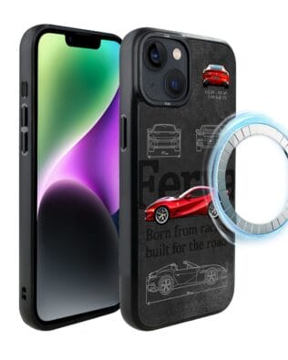Etui do iPhone 14 IBIZU DropGuard Matt z MagSafe, TechDrive, 812 Superfast