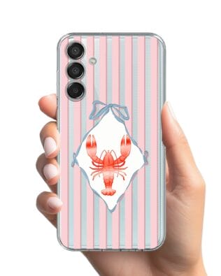 Etui do Samsung Galaxy M15 5G przeźroczyste, silikonowe Flexi, Homar