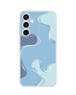 Etui do Samsung Galaxy S23 przeźroczyste, silikonowe Flexi, spokój oceanu