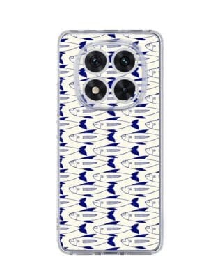 Etui do Xiaomi Redmi Note 14 Pro 5G przeźroczyste, silikonowe Flexi, pływające rybki