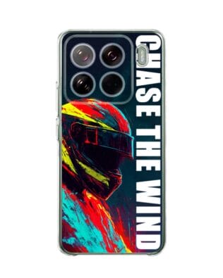 Etui do Xiaomi 15 Pro przeźroczyste, silikonowe Flexi, Bikers, Chase The Wind