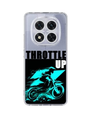 Etui do Xiaomi Redmi Note 14 Pro 5G przeźroczyste, silikonowe Flexi, Bikers, Cross na maxa