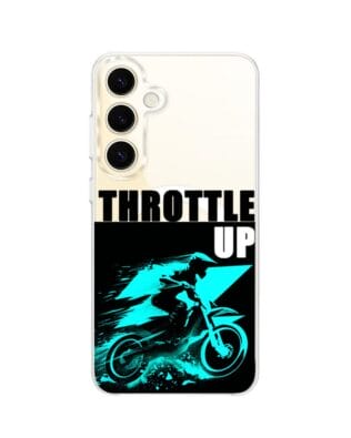 Etui do Samsung Galaxy S24 Plus z MagSafe przeźroczyste, silikonowe Flexi, Bikers, Cross na maxa