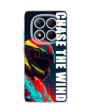 Etui do Xiaomi POCO X7 przeźroczyste, silikonowe Flexi, Bikers, Chase The Wind
