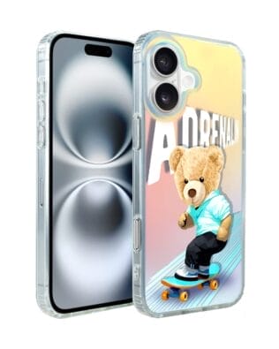 Etui do iPhone 16 Plus IBIZU California Sunset, zmieniające kolor, Adrenalin, deskorolka