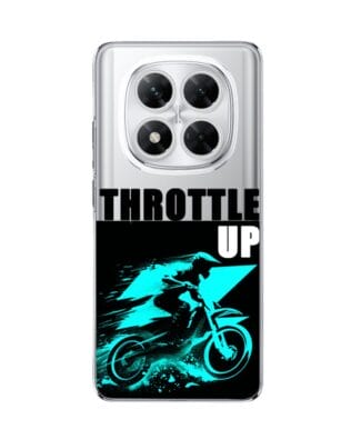Etui do Xiaomi POCO X7 przeźroczyste, silikonowe Flexi, Bikers, Cross na maxa