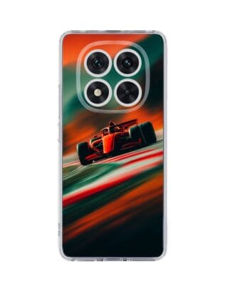 Etui do Xiaomi Redmi Note 14 Pro 5G przeźroczyste, silikonowe Flexi, Szybkie Auta, Wyścig F1