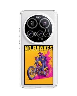 Etui do Xiaomi 15 Ultra przeźroczyste, silikonowe Flexi, Bikers, Motocyklem przez świat