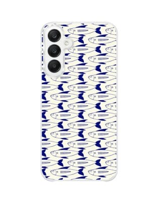 Etui do Samsung Galaxy A25 5G przeźroczyste, silikonowe Flexi, pływające rybki