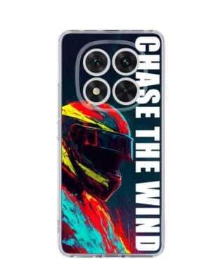 Etui do Xiaomi Redmi Note 14 Pro 5G przeźroczyste, silikonowe Flexi, Bikers, Chase The Wind