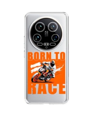 Etui do Xiaomi 14 Ultra przeźroczyste, silikonowe Flexi, Bikers, Ścigacz