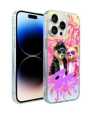 Etui do iPhone 15 Pro IBIZU California Sunset, zmieniające kolor, Couple in Love, zakochana para