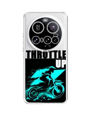Etui do Xiaomi 15 Ultra przeźroczyste, silikonowe Flexi, Bikers, Cross na maxa