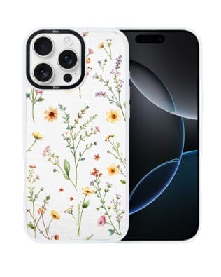 Etui do iPhone 16 Pro Max IBIZU DropGuard Matt z MagSafe, Pastel Bloom, Letni bukiet